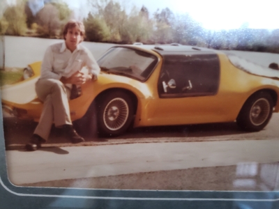 Uncle Mush and Kit Car circa 1980